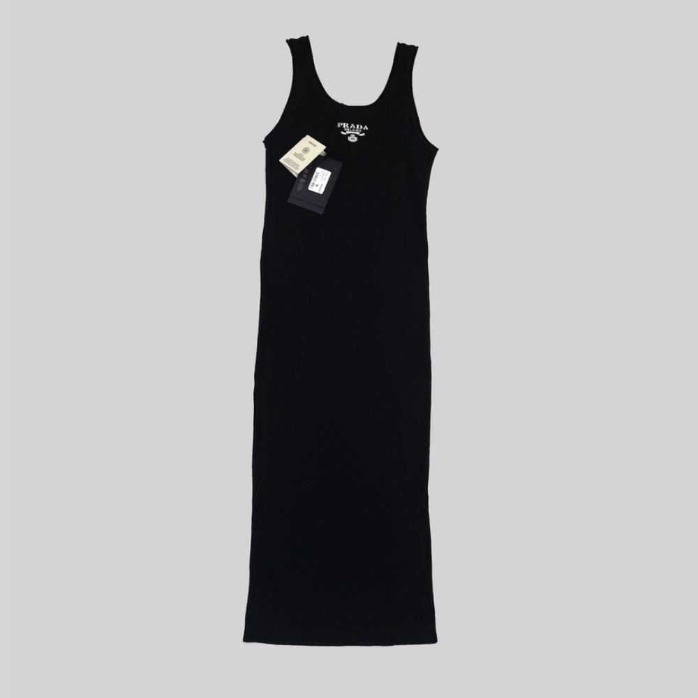 Ribbed Cotton Tank Mini Dress Ribbed Cotton Tank Mini Dress