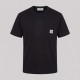 Logo-Patch Pocket T-Shirt In Black