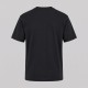 Cotton Short-Sleeve Pocket Marine T-shirt Black