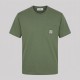 Logo-Patch Pocket T-Shirt In Olive Green
