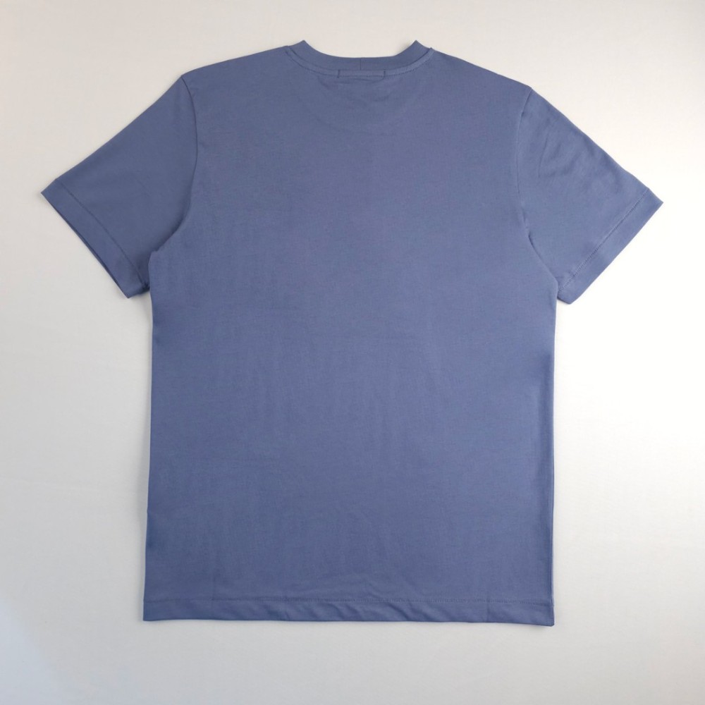 Logo-Patch Short-Sleeve T-shirt Blue