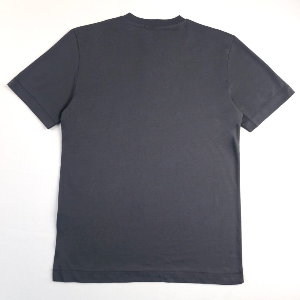 Logo-Patch Short-Sleeve T-shirt Dark Grey