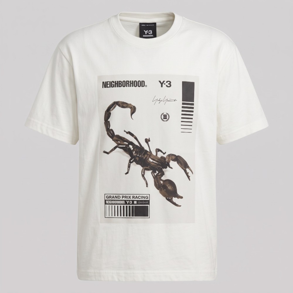 Y-3 x NEIGHBORHOOD Scorpion Grand Prix Graphic T-Shirt