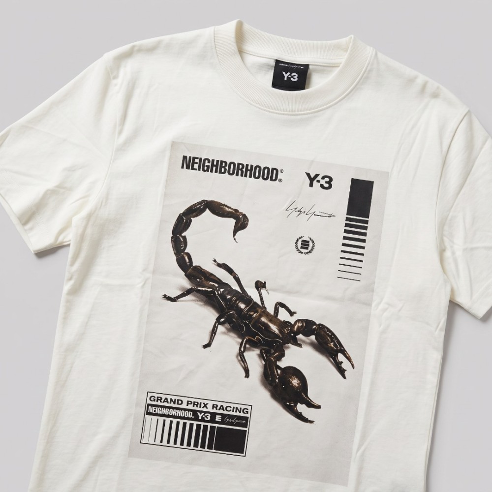 Y-3 x NEIGHBORHOOD Scorpion Grand Prix Graphic T-Shirt