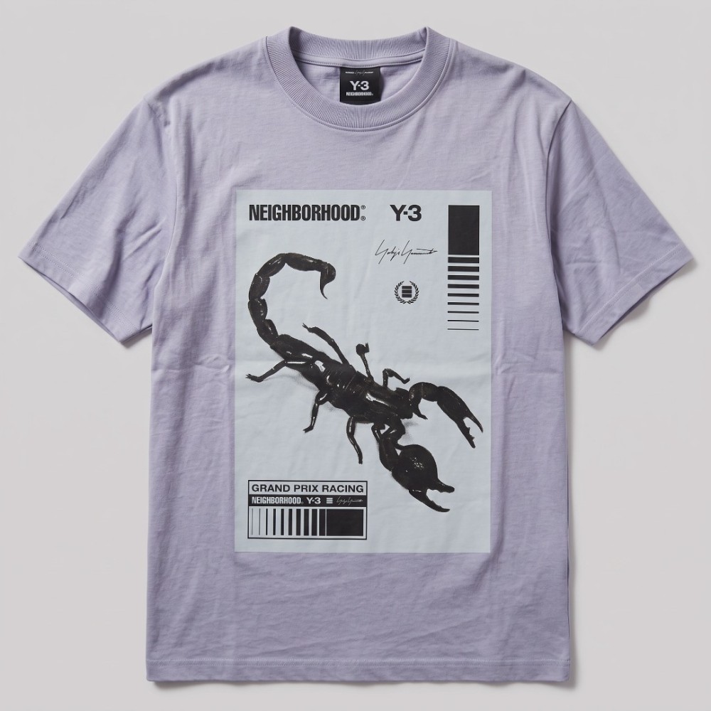 Y-3 x NEIGHBORHOOD Scorpion Grand Prix Graphic T-Shirt