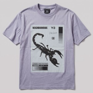 Y-3 x NEIGHBORHOOD Scorpion Grand Prix Graphic T-Shirt