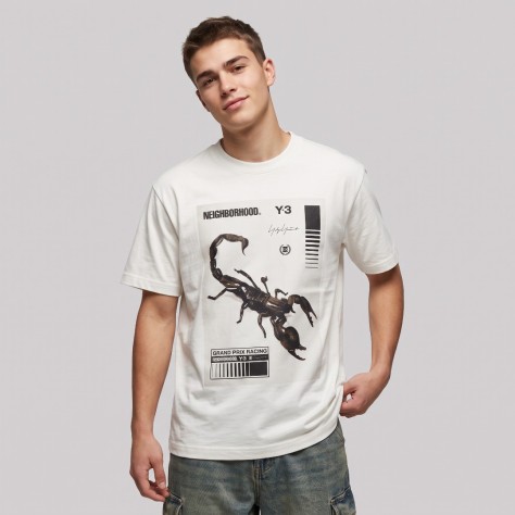 Y-3 x NEIGHBORHOOD Scorpion Grand Prix Graphic T-Shirt Y-3 x NEIGHBORHOOD Scorpion Grand Prix Graphic T-Shirt