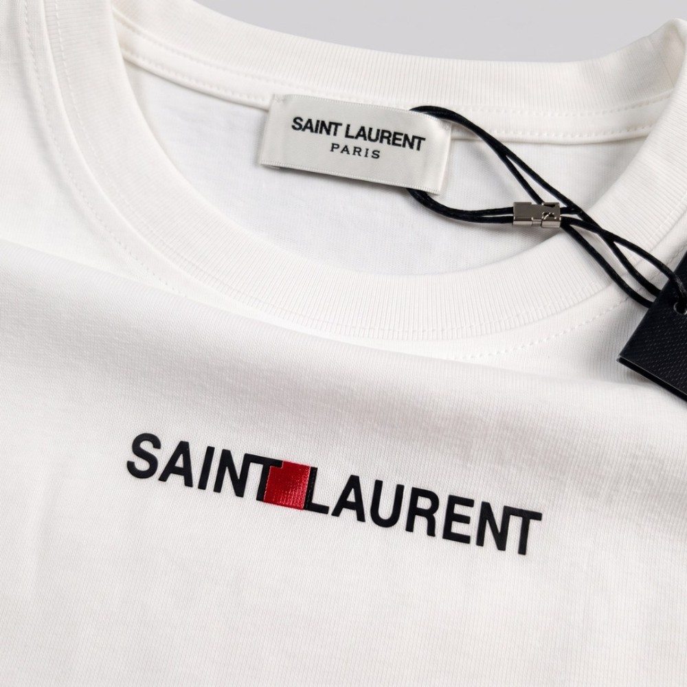 Short-sleeved Crew-Neck T-shirt White Short-sleeved Crew-Neck T-shirt White