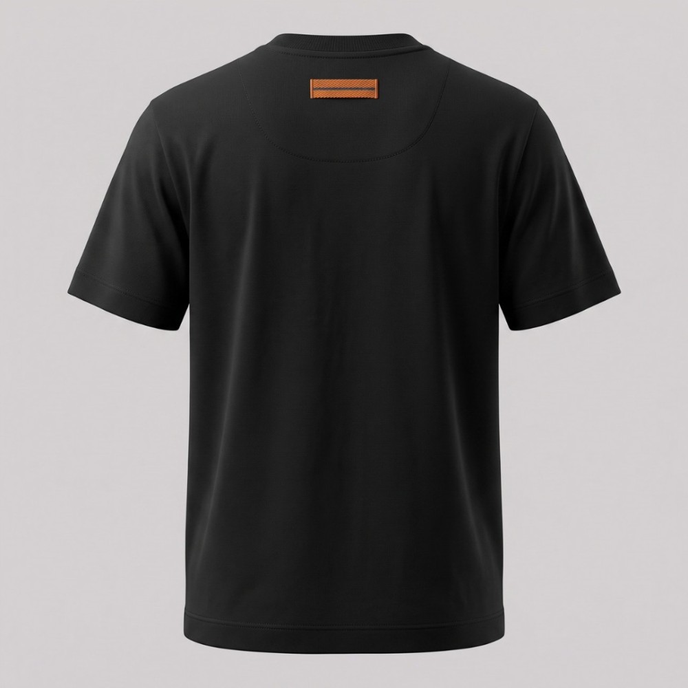 Logo Printed Cotton T-Shirt Black Logo Printed Cotton T-Shirt Black
