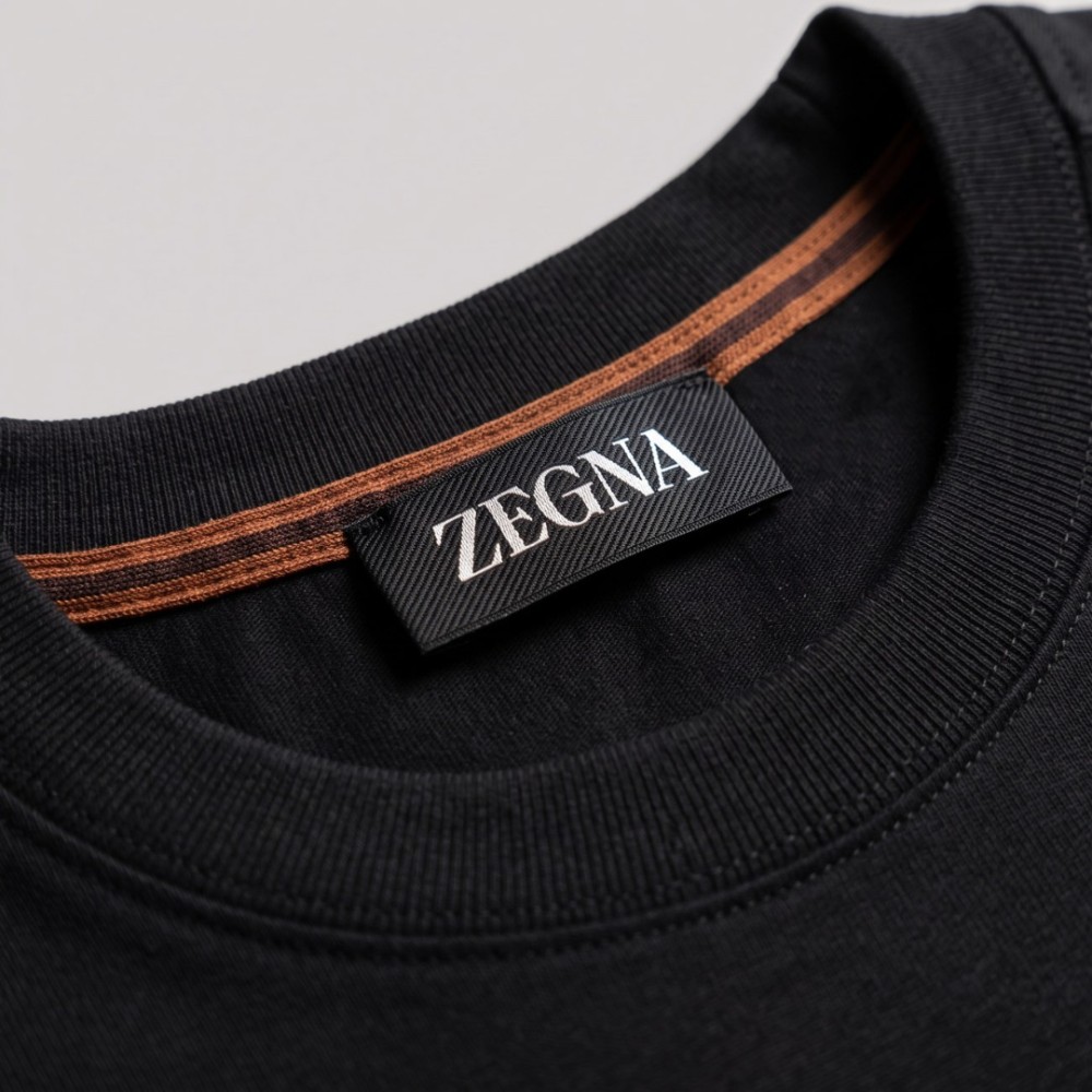 Logo Printed Cotton T-Shirt Black Logo Printed Cotton T-Shirt Black