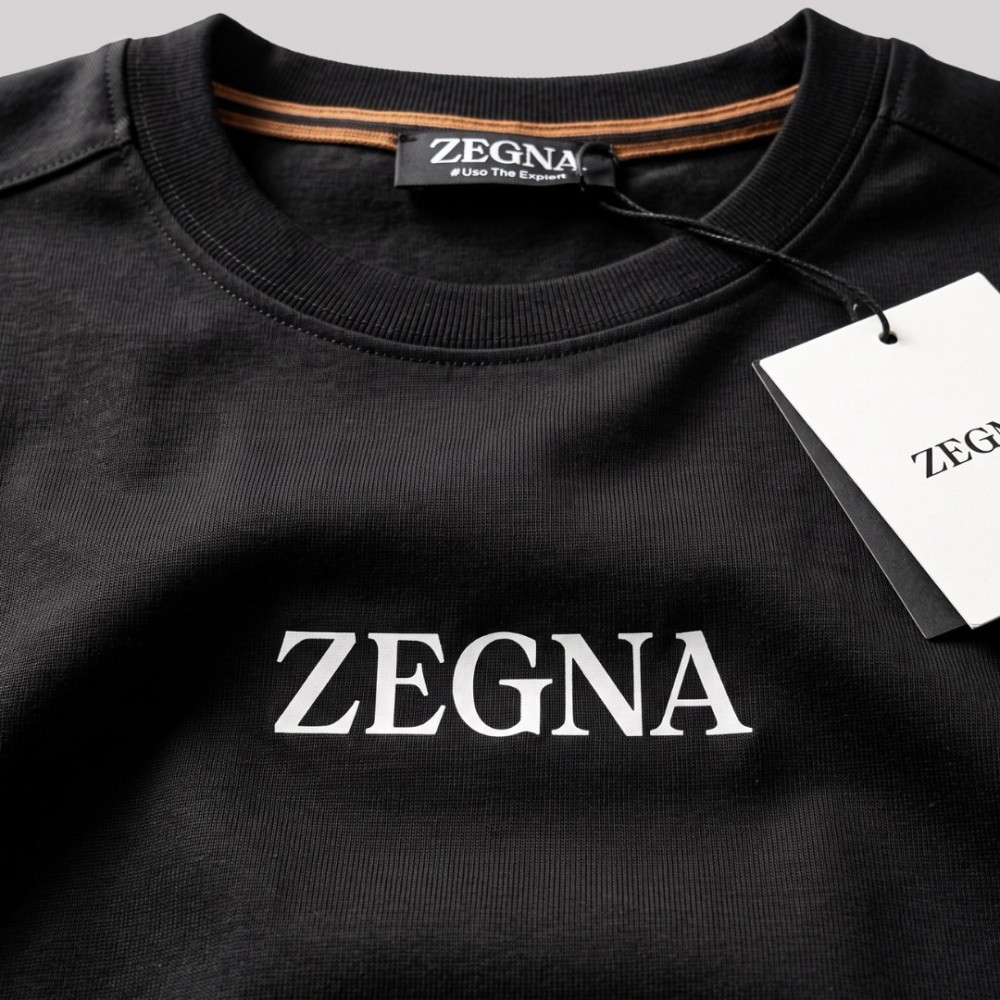 Logo Printed Cotton T-Shirt Black Logo Printed Cotton T-Shirt Black
