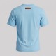 Contrast Logo Signature T-Shirt in Sky Blue