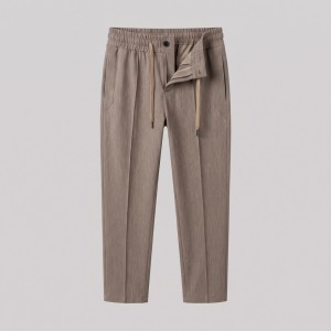 Incotex Drawstring Tailored Trousers Beige