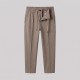 Incotex Drawstring Tailored Trousers Beige Incotex Drawstring Tailored Trousers Beige