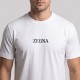 Logo Print T-Shirt in White Logo Print T-Shirt in White