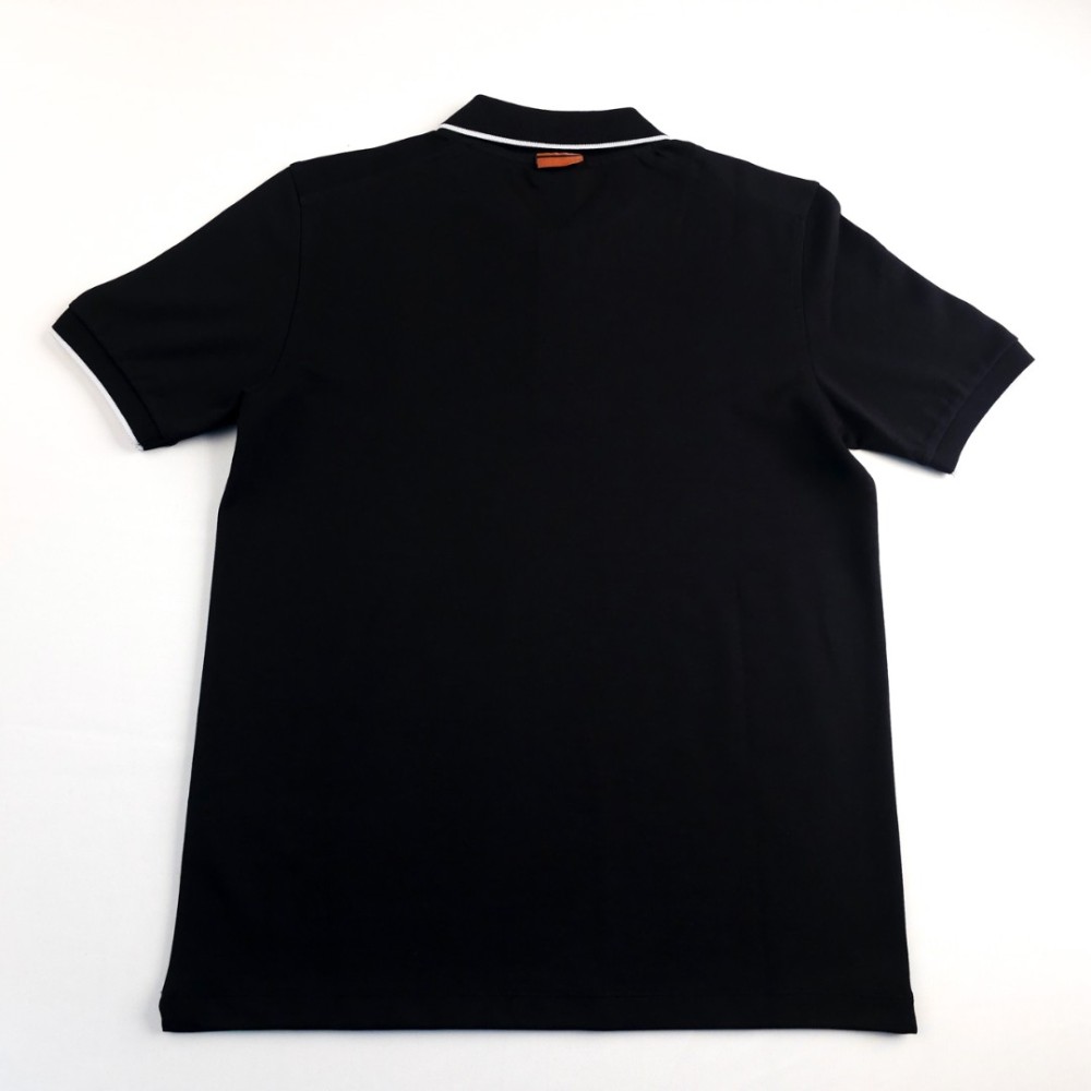 Premium Cotton Polo Shirt Black Premium Cotton Polo Shirt Black