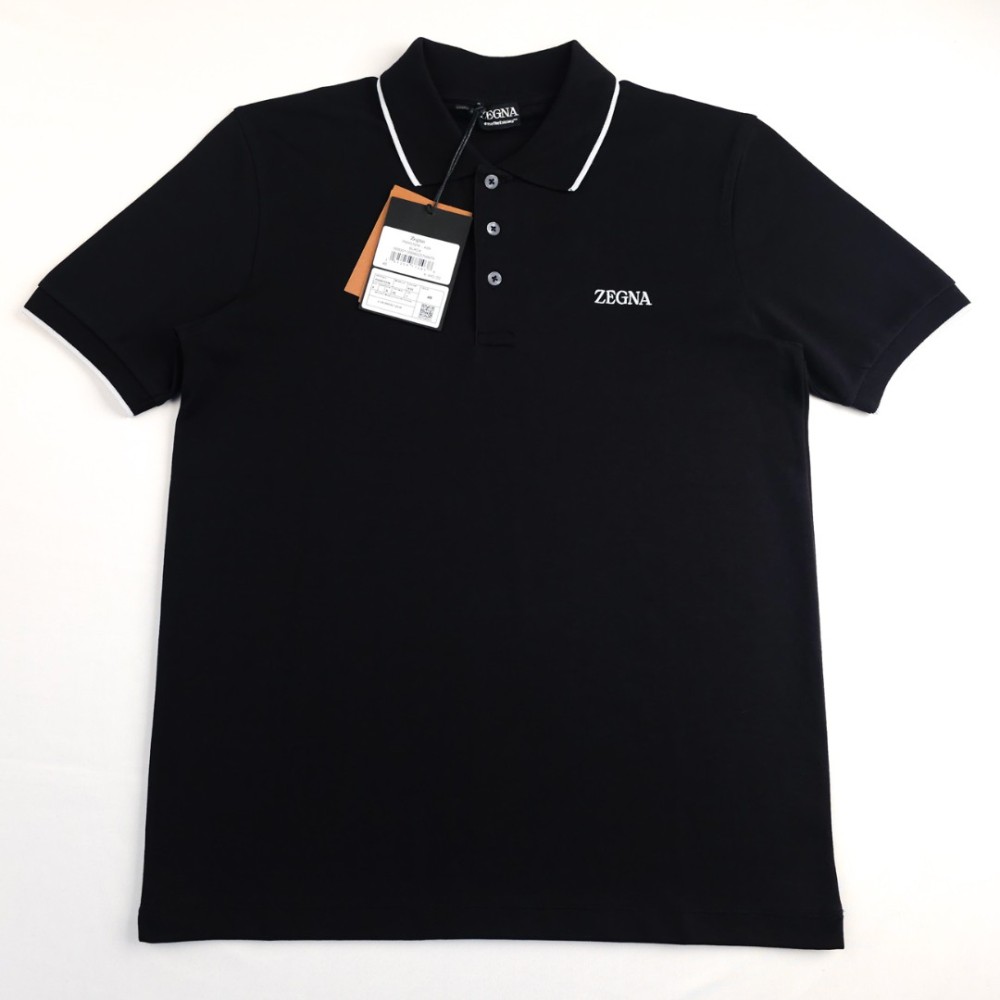 Premium Cotton Polo Shirt Black Premium Cotton Polo Shirt Black