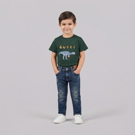 Kids Dinosaur Basketball T-Shirt Kids Dinosaur Basketball T-Shirt
